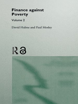 cover image of Finance Against Poverty
